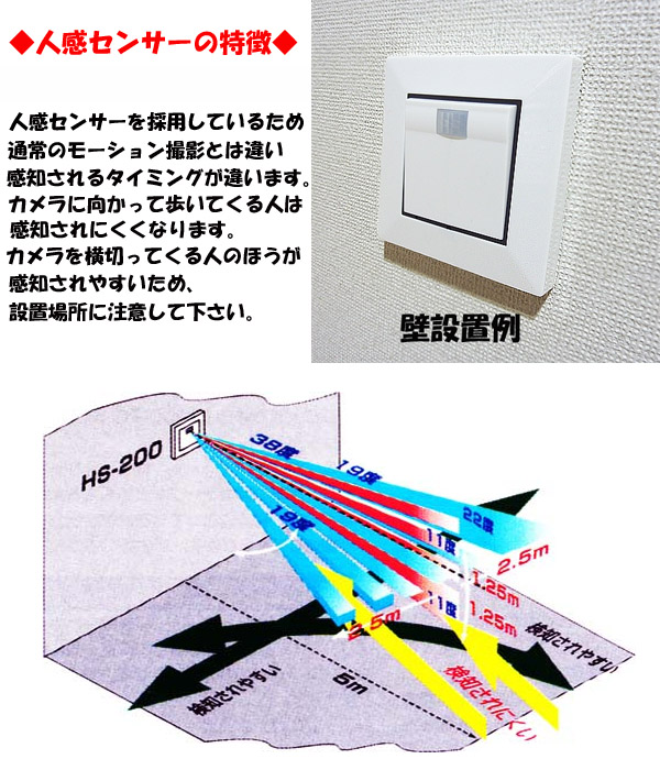 人感センサー