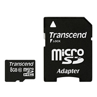 (micro) SDカード 8GB class10