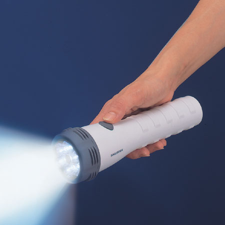 LED6灯 高輝度白色懐中電灯