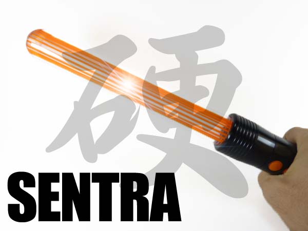 超高硬度 誘導灯型警棒 【強度1000kg超】