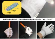 防刃グローブ スパンニット手袋