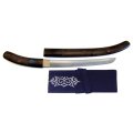 尾形刀剣 AN-41 蝦夷刀(アイヌ刀) 古式鞘 トルコ石飾り