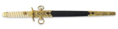 画像1: 尾形刀剣 軍刀 GN-16 海軍士官短剣