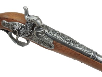 画像4: DENIX デニックス 1013/G イタリアンピストル グレー 1825年 レプリカ 銃