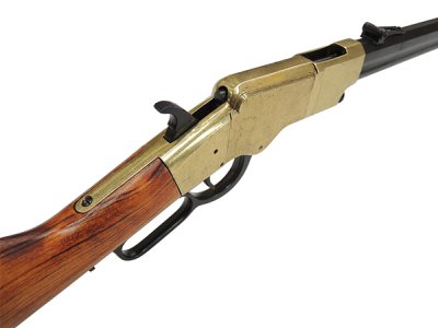 画像5: DENIX デニックス 1030/L ヘンリー ライフル ゴールド レプリカ 銃 モデルガン
