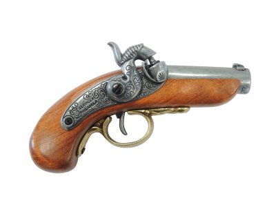 画像1: DENIX デニックス 1018 デリンジャー フィラデルフィア 1850年 レプリカ 銃 モデルガン