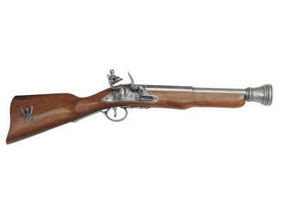 画像1: DENIX デニックス 1094/G パイレーツ ブランダーバス グレー イギリス 18世紀 レプリカ 銃