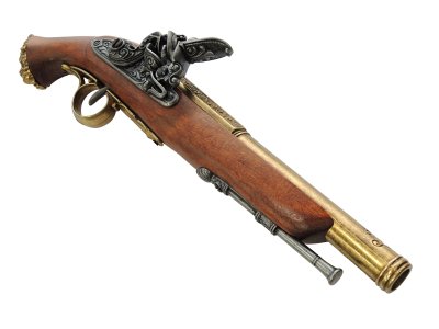 画像3: DENIX デニックス 1103/L パイレーツ フリントロック ゴールド 18世紀 レプリカ 銃