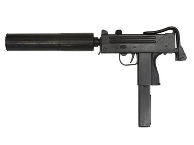 画像2: DENIX デニックス 1089 MAC-11 マシンピストル サイレンサー付 USA 1972年 レプリカ 銃 モデルガン