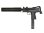 画像2: DENIX デニックス 1089 MAC-11 マシンピストル サイレンサー付 USA 1972年 レプリカ 銃 モデルガン (2)