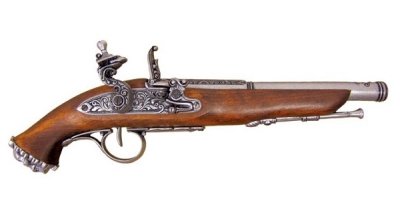 画像1: DENIX デニックス 1103/G パイレーツ フリントロック グレー 18世紀 レプリカ 銃
