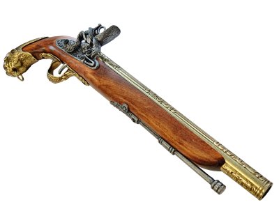 画像3: DENIX デニックス 1043/L ジャーマン ピストル ゴールド 18世紀 レプリカ 銃 モデルガン