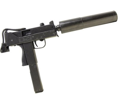 画像1: DENIX デニックス 1089 MAC-11 マシンピストル サイレンサー付 USA 1972年 レプリカ 銃