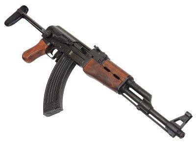 画像3: DENIX デニックス 1097 AK-47 カラシニコフ 折り曲げ床尾付 レプリカ 銃 ソビエト アサルト