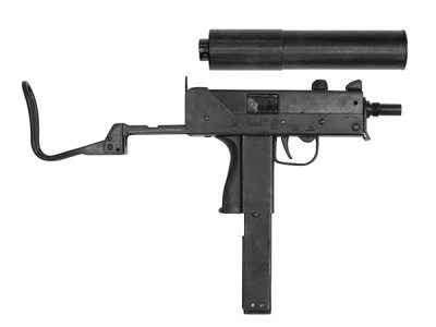 画像4: DENIX デニックス 1089 MAC-11 マシンピストル サイレンサー付 USA 1972年 レプリカ 銃 モデルガン