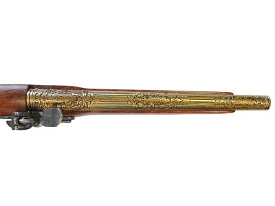 画像4: DENIX デニックス 1043/L ジャーマン ピストル ゴールド 18世紀 レプリカ 銃