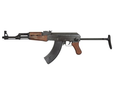 画像2: DENIX デニックス 1097 AK-47 カラシニコフ 折り曲げ床尾付 レプリカ 銃 モデルガン ソビエト アサルト