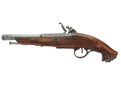 画像2: DENIX デニックス 1103/G パイレーツ フリントロック グレー 18世紀 レプリカ 銃