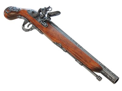 画像3: DENIX デニックス 1045 イタリアン ピストル グレー 18世紀 レプリカ 銃 モデルガン
