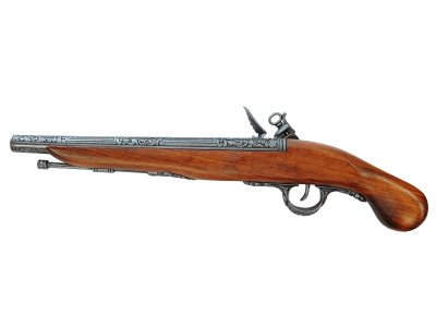 画像2: DENIX デニックス 1045 イタリアン ピストル グレー 18世紀 レプリカ 銃 モデルガン