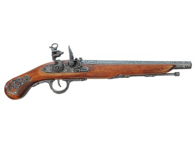 画像1: DENIX デニックス 1045 イタリアン ピストル グレー 18世紀 レプリカ 銃 モデルガン