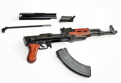 画像5: DENIX デニックス 1097 AK-47 カラシニコフ 折り曲げ床尾付 レプリカ 銃 モデルガン ソビエト アサルト