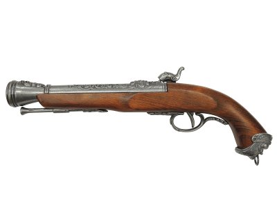 画像2: DENIX デニックス 1104/G イタリアン フリントロック グレー 18世紀 レプリカ 銃