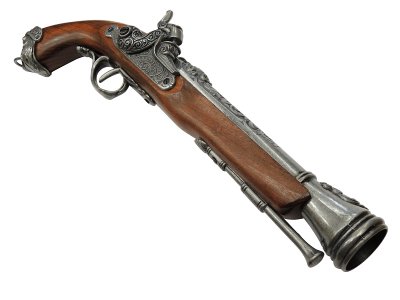 画像3: DENIX デニックス 1104/G イタリアン フリントロック グレー 18世紀 レプリカ 銃