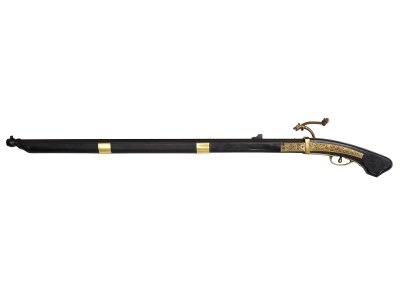 画像2: DENIX デニックス 1274/N 火縄銃 種子島 ブラック ポルトガル 伝来モデル 模造 レプリカ 銃 モデルガン