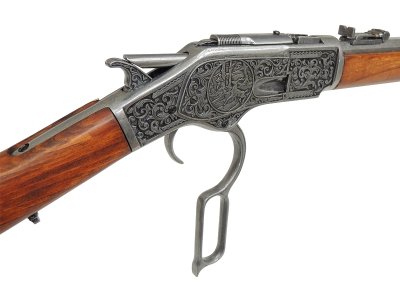 画像4: DENIX デニックス 1253/G ウインチェスター M73 彫刻 レプリカ 銃