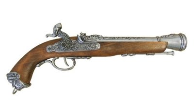 画像1: DENIX デニックス 1104/G イタリアン フリントロック グレー 18世紀 レプリカ 銃