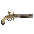 DENIX デニックス 1264 フリントロック 2バレル イギリス 18世紀 レプリカ 銃