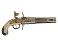 DENIX デニックス 1264 フリントロック 2バレル イギリス 18世紀 レプリカ 銃 モデルガン