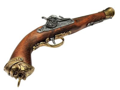 画像5: DENIX デニックス 1104/L イタリアン フリントロック ゴールド 18世紀 レプリカ 銃