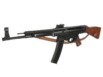 画像3: DENIX デニックス 1125/C StG44 アソォールト ライフル レザーベルト付 ドイツ WWII アサルト レプリカ 銃 モデルガン