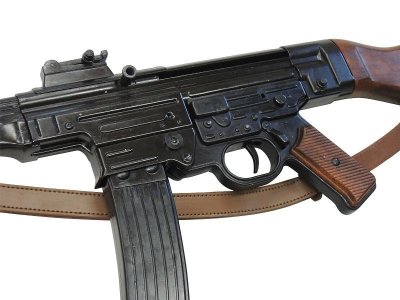 画像5: DENIX デニックス 1125/C StG44 アソォールト ライフル レザーベルト付 ドイツ WWII アサルト レプリカ 銃 モデルガン