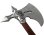 画像2: DENIX デニックス 1601 バトル アックス 模造刀 レプリカ 剣 刀 ソード 斧 (2)