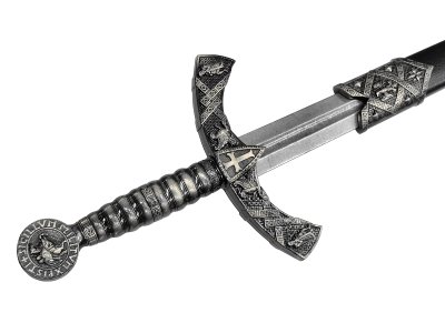 画像3: DENIX デニックス 4163/N ナイトテンプラー ソード ブラック 十字軍 模造刀 レプリカ 剣 刀 ロング 騎士テンプラー