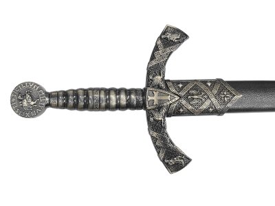 画像4: DENIX デニックス 4163/N ナイトテンプラー ソード ブラック 十字軍 模造刀 レプリカ 剣 刀 ロング 騎士テンプラー