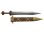 画像2: DENIX デニックス 4140 グラディエーター ソード 古代ローマ 模造刀 レプリカ 剣 刀 (2)