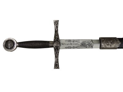 画像4: DENIX デニックス 4170/NQ アーサー王 ソード ザ エクスキャリバー シルバー 模造刀 レプリカ 剣 刀 ソード ロング エクスカリバー