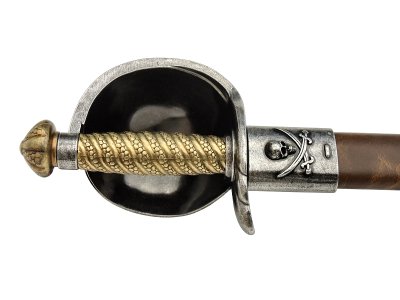 画像4: DENIX デニックス 4143/NQ 海賊 サーベル シルバー 模造刀 レプリカ 剣 刀 ソード