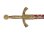 画像4: DENIX デニックス 4163/L ナイトテンプラー ソード ゴールド 十字軍 模造刀 レプリカ 剣 刀 ロング 騎士テンプラー (4)