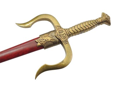 画像3: デニックス DENIX 4178/L サイ ディフェンス ダガー ゴールド 模造刀 レプリカ 剣 刀 ソード 短刀 釵