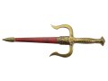 デニックス DENIX 4178/L サイ ディフェンス ダガー ゴールド 模造刀 レプリカ 剣 刀 ソード 短刀 釵
