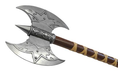 画像2: DENIX デニックス 614 ワルキリア バトルアックス グレー 模造刀 レプリカ 剣 刀 ソード AXE 斧