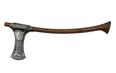 画像1: DENIX デニックス 622/NQ アハムス王 アックス シルバー 模造刀 レプリカ 剣 刀 ソード AXE 斧
