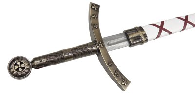 画像3: デニックス DENIX 4188/L ペインズ ソード ゴールド/ホワイト ファースト 十字軍 模造刀 レプリカ 剣 刀 ソード ロング