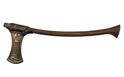 画像1: デニックス DENIX 622/L アハムス王 アックス ゴールド 模造刀 レプリカ 剣 刀 ソード 斧 AXE