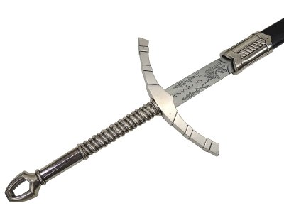 画像3: DENIX デニックス 4183/NQ メディーバル ソード シルバー 模造刀 レプリカ 剣 刀 ソード ロング